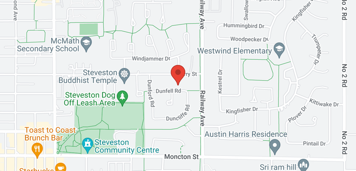 map of 4811 DUNFELL ROAD